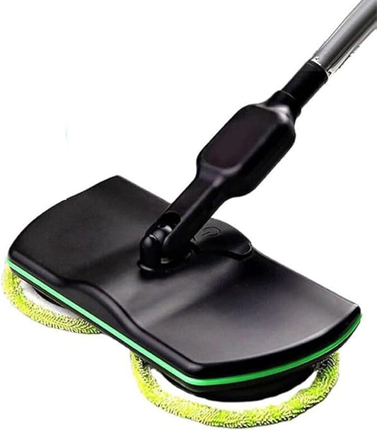 Spinning Cleaner Vacuum,Electric Mops for Floor Cleaning,Cordless Electric Mop,Floor Scrubber and Polisher Machine,Buffer Polisher for Home with Replacement Pad，Includes 6 PCS Cleaning Cloths