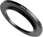 43-58mm Metal Step-Up Ring Adapter Compatible with Mirrorless Cameras DSLR Lens, UV CPL ND Filter Thread Converter, Black