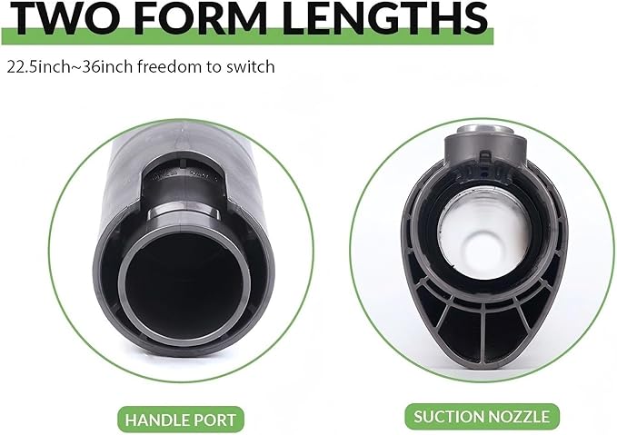 Vacuum Cleaner Extension Rod, Extension Pole (Compatible with Dyson DC23/DC26/DC39) Vacuum Cleaner Handle Extension Tube Replacement Accessory
