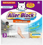 Aller Block Room Vent Filters – Anti-Allergenic, Captures Dust & Pollen, Peel & Stick, Easy Apply, FILTAN, Made in Japan, 3 Sheets