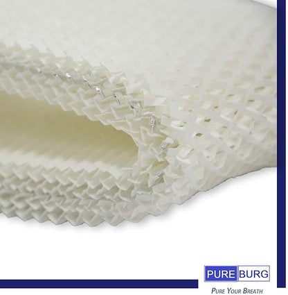 PUREBURG WF2 Wick Filters Compatible with Kaz Vicks V3100 V3500N V3500 V3700 V3800 V3900 Kaz 3020 Sunbeam 1118 Series Honeywell HCM-350 HCM-630 HCM-300T Relion WA-8D Enviracaire ECM-500,4-Pack