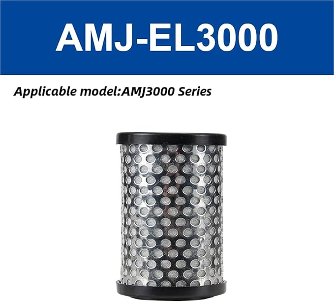 1pc Vacuum Water Droplet Separator Vacuum Pipeline Filter Negative Pressure Filter Element AMJ AMJ3000-03B(AMJ-EL3000)