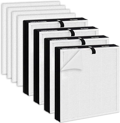 HY4866 Replacement Filter Compatible with MORENTO and WESTHEY HY4866 Air Purifier, YIOU M1 Air Purifier Replacement Filter Enhanced Version HY4866 Genuine Air Purifier Filters 4 Pack