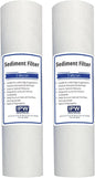 Pack of 2 Compatible Replacment filter set for GE GXWH04F GXWH20F GXWH20S GXRM10 GX1S01R Compatible Filters, 5 Micron Water Filter Cartridges by IPW Industries Inc.