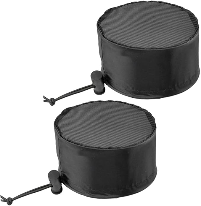 2pcs Grow Tent Accessories Oxford Cloth Grow Tent Vent Cover Elastic Band Fasteners