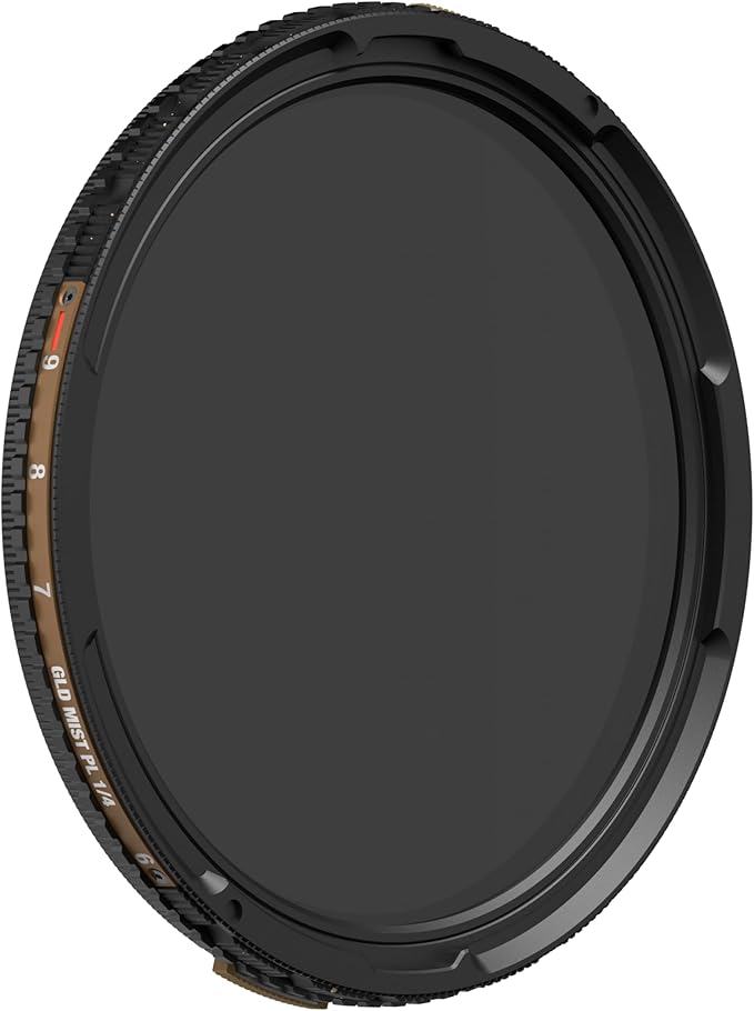 PolarPro - Chroma VND/PL - McKinnon Series - 6-9 Stops - Gold Mist - 82mm