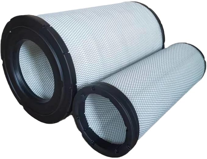 1 SET OF AIR FILTER P777868 & P777869, COMPATIBLE FOR CUMMINS ENGINE 14L 855, GOOD FOR COMMERCIAL HEAVY-DUTY TRUCK, GENERATOR, CONSTRUCTION/INDUSTRIAL/FARM EQUIPMENT, etc
