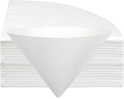 100 Pcs Fryer Oil Filter, 10 inch Non-Woven Cooking Oil Filters, Maple Syrup Filter Cones, Beeswax Filters, Deep Fryer Oils Cones for Home, Restaurants, Food Trucks, Kitchen, Cafe