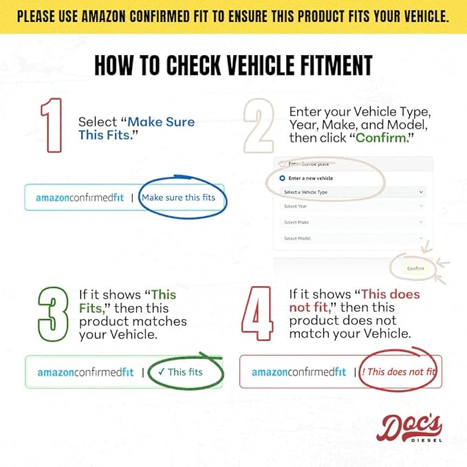 Doc's Diesel Fuel/Water Separator DGF430+DGF401 | Compatible with RAM 6.7L Cummins 2500, 3500, 4500, 5500 2019-2024 | Replaces 68157291AA, 68436631AA