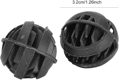 30 Pack Biofiltration Filter Balls, Removes and Nitrites, Reusable Plastic, for Freshwater and Seawater Aquariums