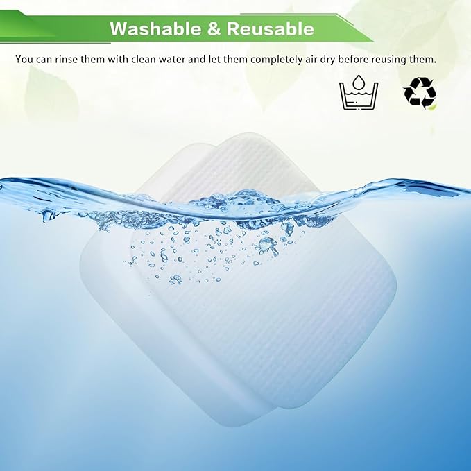 Foam Filters Replacement for Shark Pet ZU102 ZU100 ZU81 ZU75 Pet Pro ZU60 ZU62 ZU62C ZU62NP Swivel Pro ZU51 NV151 NV150 NV250 NV255 CU50WM Pet Plus NV251 NV255 Navigator Upright Vacuum, Part 1239FT60