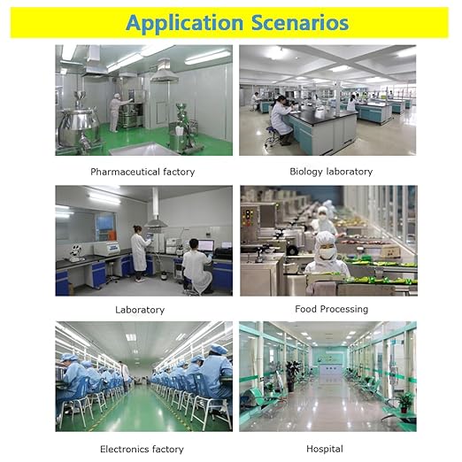 Laminar Flow Hood Filter Replacement Unit Replacement HEPA Filter Compatible with FFU Fan for Air Flow Clean Bench Class 100/ISO 5 Cleanliness 22.44x22.44x3.15in Size