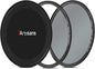 7artisans Nano Magnetic Filter UV Filter ND Light Reduction Filter/CPL Polarization Filter/GND Gradient Filter/Black Mist 1/4 Portrait Photography Filter Suitable for Lens(82mm ND8)