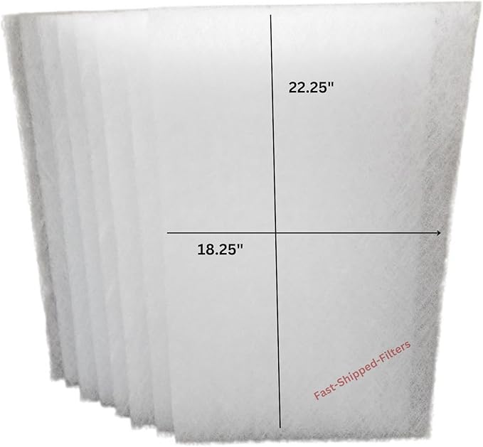 Fast-Shipped-Filters 8 Pack 20x25 Replacement Filters Compatible to Fit with Respicaire CG MicroCLean 95