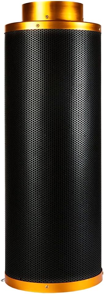 Gorilla Carbon Filter - Strongest, Longest Lasting Charcoal, for Inline Duct Fan, Odor Control, Hydroponics, Grow Tents and Rooms - 6-Inch