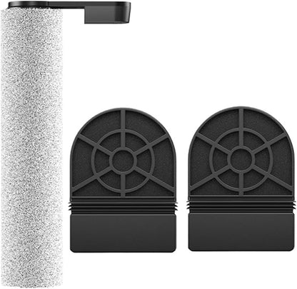 Roller Brush/Filter Replacement ，Compatible For Mijia， 2/3MAX /3PRO ，Compatible For Shunzao， M20 Floor Scrubber Vacuum Cleaner Parts(A)