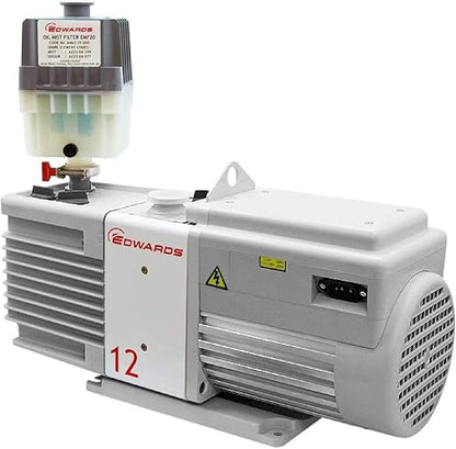 Edwards EMF20 Oil Mist Filter, KF25 Ports, for RV12, E1M18, E2M18 Vacuum Pumps