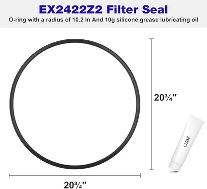DEX2422Z2 Filter Seal O-Ring Gasket for C4030 C3030 C2030, Hayward Pool Pump Seal Kit Replacement DE4820 DE2420, Pool Filter Parts for Hayward Pro-Grid DE Swim Clear Cartridge Filter