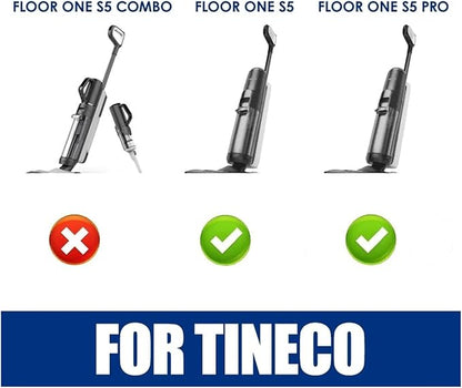 Clean/Dirt Water Tank Replacement,Compatible For Tineco,FLOOR ONE S5 / S5 PRO 2 Smart Wet/Dry Vacuum Cleaners Accessories Parts Large Capacity(DWT1)