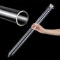 Chunful Glass Extractor Extraction Filter Tube 30" Long 50mm Diameter Thick and Sturdy Extraction Filter Tubes with Stainless Steel Clamp