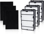 HAPF600 HEPA Filter Replacement Compatible with Holmes Air Purifier True HEPA Filter B&Carbon Pre-filters, Replace HAPF600D HAPF600D-U2 HAP615 HAP625 HAP650 HAP675 HAP725 HAP750-3 Packs