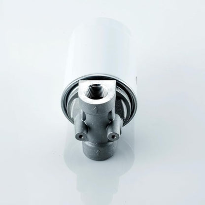 ‎‎Hydraulic Oil Filter Assembly - 3/4" NPT Ports,10 Micron Spin-On Hydraulic Return Line Filter Housing with Indicator Port, 20 GPM, 200 PSI for Log Splitters&Mini Excavators,Models 723-0405,CP-752-10