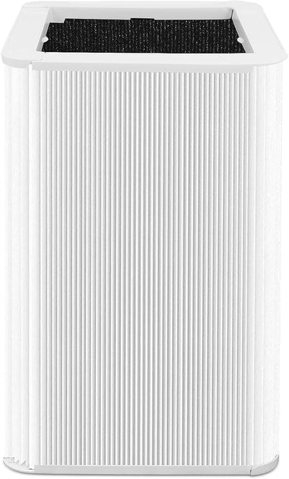121 Replacement Filter Compatible for Blueair Blue Pure 121 Smart Machine, 2 in 1 Filtration System, White Airborne Particle Dust Pet Dander Filter&Odor Smoke Smell Activated Carbon Filter, 1 Pack