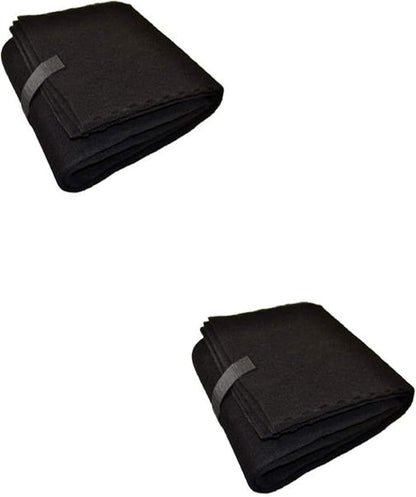 CFS – Pack of 2, Premium Cut-to-Fit Activated Carbon Pre-Filter Pad Compatible with 38002 Models – Fresh & Filtered Air for Indoor and Home – Charcoal Air Filter Sheet – 16" x 48" – Black