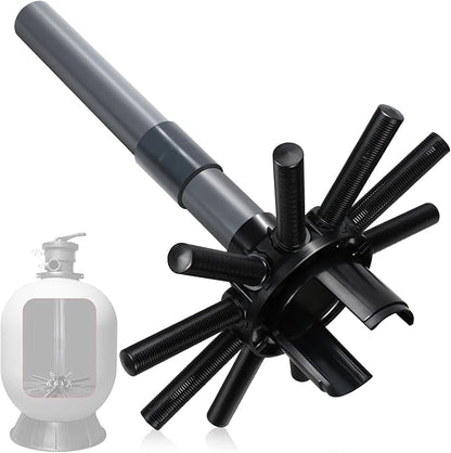 SX180DA Pool Filter Parts Lateral Assembly with Center Pipe Compatible with Hayward Pro Sand Filter Series S180T S210T1580 Series, Spa Pool Sand Filter Threaded Lateral Replacement Parts