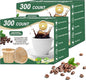 CAPMESSO Disposable Coffee Paper Filters Replacement Kerig Coffee Filters Compatible with Reusable Single Serve Pods Keurig Coffee Maker-600 Count (Natural)