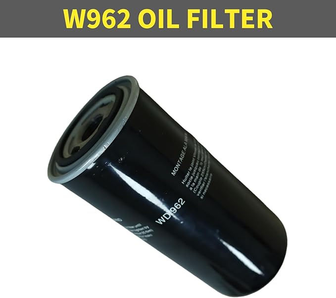 W962 Oil Filter for 25HP-60HP Screw Air Compressor, Industrial Screw Air Compressor System Maintenance Kit