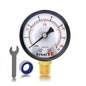 2-inch Pool Filter Pressure Gauge,60PSI, 1/4" NPT (Dry Lower 0-200PSI)