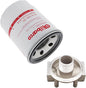 3/4 inch NPT Fuel Filter for Transfer Pump, 30 Micron Spin-on Style for Portable Mobile and Stationary Fuel Tanks Boat