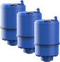 Filterlogic NSF Certified Water Filter, Replacement for PUR® RF9999® Faucet Water Filter, Pur® PLUS Faucet Model FM-2500V, FM-3700, PFM150W, PFM350V, PFM400H, PFM450S (Pack of 3),Model No.: FL-FF08