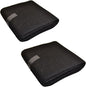 HQRP 2x Activated Carbon Filter Pad Cut To Fit Air Filter Roll for Improved Filtration - Universal Carbon Sheet for Air Purifier, Furnace, AC, Range Hood, 3D Printer, and Odor/VOC Control