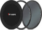 7artisans Nano Magnetic Filter UV Filter ND Light Reduction Filter/CPL Polarization Filter/GND Gradient Filter/Black Mist 1/4 Portrait Photography Filter Suitable for Lens(67mm ND64)