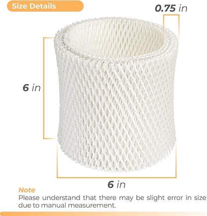 ANTOBLE 4 Pack HC-888 HC-888N Humidifier Wicking Filters Replacements for Honeywell HC888 HCM-890 HEV-320 Series & Duracraft D88 DCM-200 DH-890 Humidifier Filter C