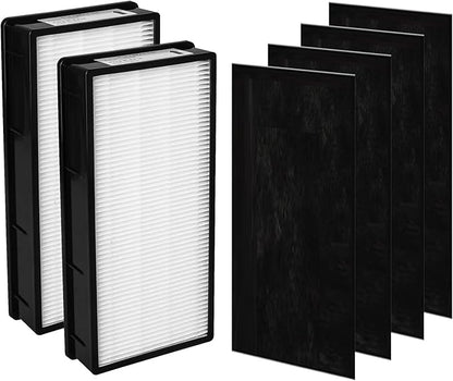 1183900 Replacement Filter(2+4 Set）Compatible with Whirlpool APT30010M APT40010R APT42010M APT50010M APMT2001M, Part 1183900, Part 817500