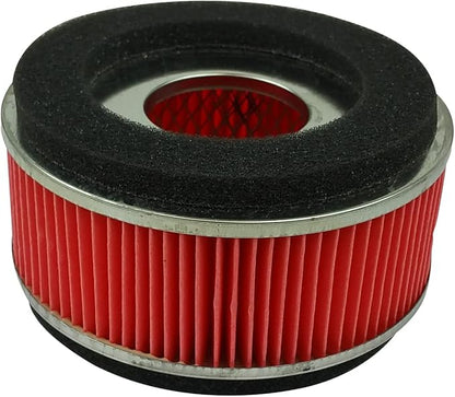 RedCap Air Filter Cartridge Round Style Filter Box for 125cc-150cc GY6 4-Stroke QMJ/QMI157 QMJ/QMI152 Engine Scooter Moped ATV Go Karts Fits Models from TaoTao Roketa SunL Baja Kazuma Jonway Models