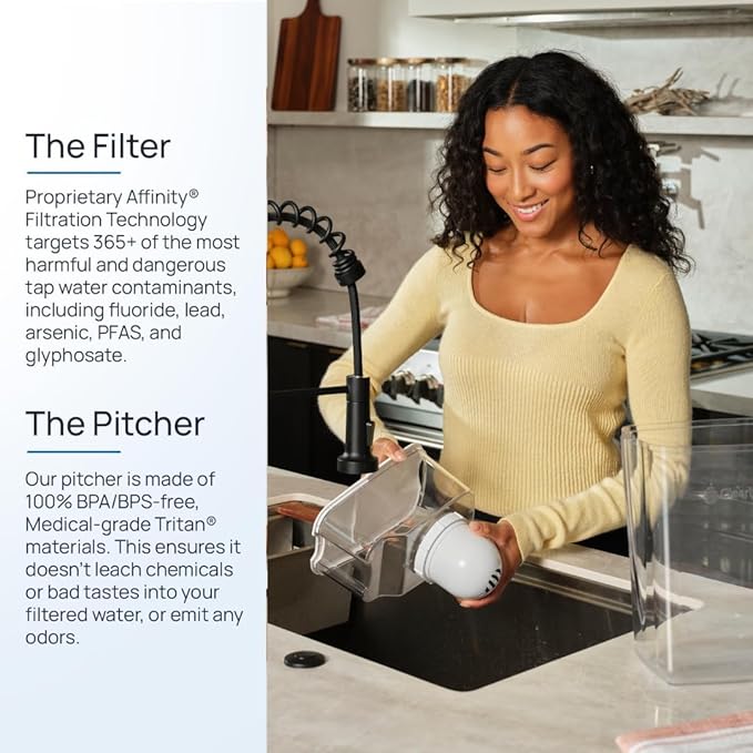Clearly Filtered Water Pitcher Replacement Filter (Single)