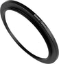 62-72mm Metal Step-Up/Down Ring Adapter Compatible with Mirrorless Cameras DSLR Lens, UV CPL ND Filter Thread Converter, Black