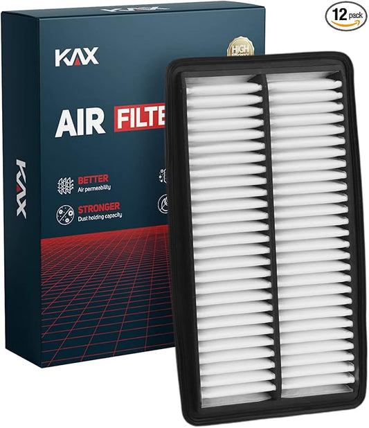 KAX Engine Air Filter, CA12061 Replacement for Pilot V6 3.5L 2016-2022, Odyssey V6 3.5L 2018-2023, MDX 3.5L 2016-2020, Ridgeline 2017-2023, Passport 3.5L 2019-2023, TLX 2021-2023, Advanced Air Filter