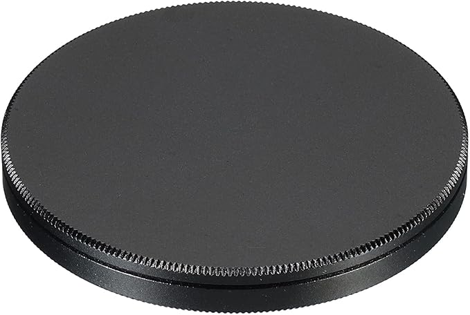 PATIKIL 62mm Lens Cap, Camera Lens Cap Cover Universal Front Metal Lens Filter Stacks Cap Protective Case for 62mm Camera Circular Polarizing Fader ND Filter, Black