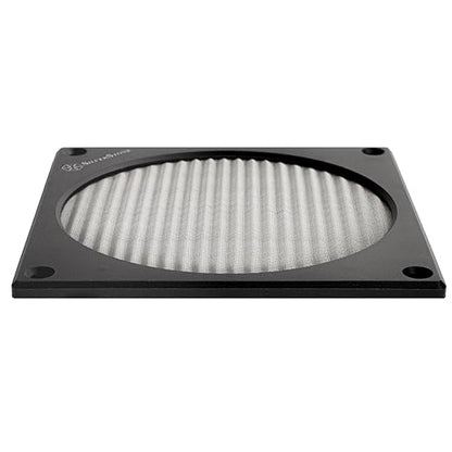 Silverstone Technology - FF127 200°C / 394°F Rated 120mm Magnetic Fan Grille and Filter Kit - SST-FF127B