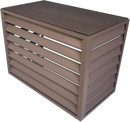 Outdoor air conditioning fence, multifunctional air conditioning privacy screen, outdoor air conditioning hidden protective cover, sturdy and durable,easy to install,suitable for gardens and balconies