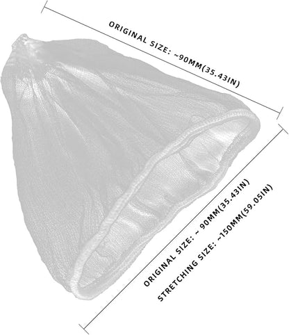 XMALL Disposable Residue Filtering Bag 200 PCS，Suitable For Collecting Garbage And Debris From Kitchen Sinks And Bathroom Drains To Prevent Blockages In Waterways.