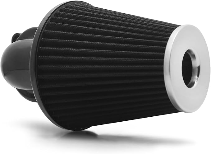 Big Sucker cone Air filter intake for harley air Cleaner Sportster Softail fatboy heritage dyna touring street road king Glide (Nake - BLACK, TypeB: Touring 01-07, Softail Dyna 99-15)