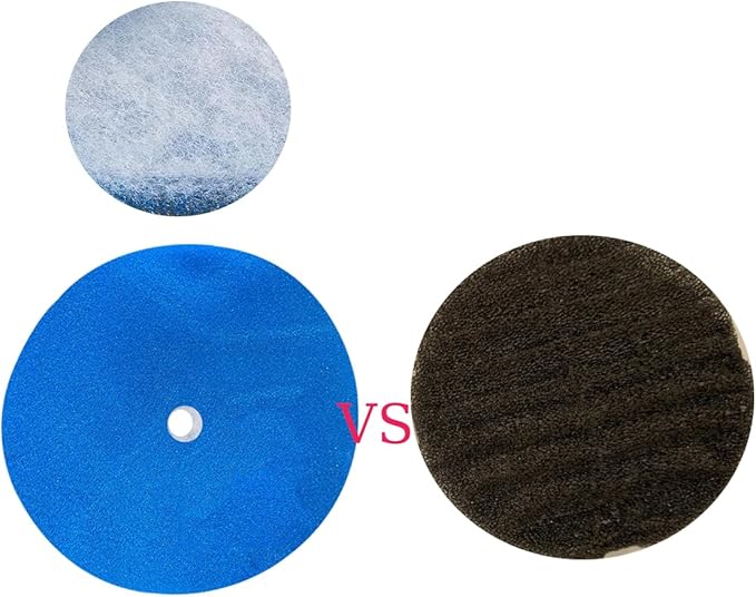 RV Air Conditioner Filter - RV 5.25" Round Air Duct AC Filter MERV-6 Replacement for AC Vent (10 Pack with Central Hole), RV Air Filter Accessories