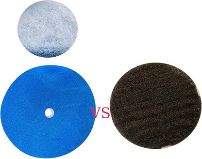 RV Air Conditioner Filter - RV 5.25" Round Air Duct AC Filter MERV-6 Replacement for AC Vent (10 Pack with Central Hole), RV Air Filter Accessories