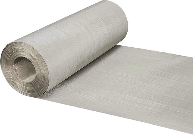 Stainless Steel Woven Wire Mesh Stainless Steel Wire Mesh 30 Mesh/150 Mesh Steel Woven Mesh Tear Resistant Filter Screen Sheet for Rodent Control Anti Mosquito Insect